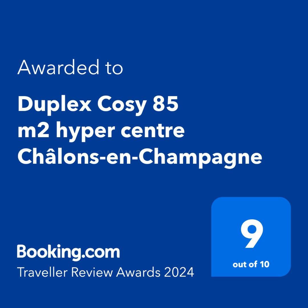 Duplex Cosy 85 M2 Hyper Centre Chalons-En-Champagne Lägenhet Exteriör bild